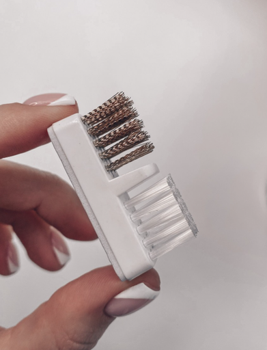 Brush for cleaning cutters