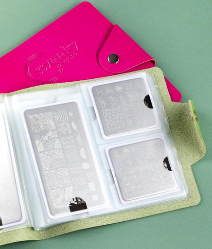 Swanky Stamping, Universal case for 20/40 plates, olive